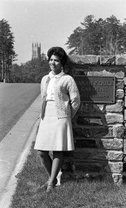 Wilhelmina Reuben, May Queen, 1967 (Duke University Archives)