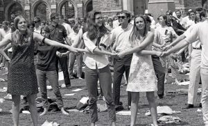 The Silent Vigil, April 1968 (Duke University Archives)